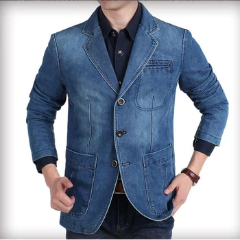 

Denim Jacket Men 2020 Autumn Winter Men's Outwear Cowboy Jackets Hip Hop Men's Retro Jacket Classic Chaqueta Hombre Demin Coat