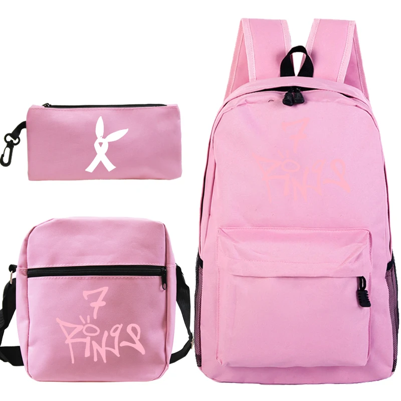 Модный женский рюкзак Ariana Grande, студенческий школьный ранец для девочек-подростков, дорожная сумка для ноутбука, женская сумка для книг, Mochilas для колледжа - Цвет: Women Bagpack 3