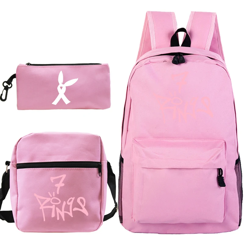 Women Bagpack 3 Модный женский рюкзак Ariana Grande, студенческий школьный ранец для девочек-подростков, дорожная сумка для ноутбука, женская сумка для книг, Mochilas для колледжа - Цвет: Women Bagpack 3