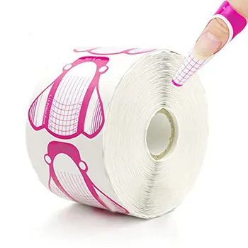 

Nail Extension Tips Form Guide Stickers Professional Home Use 100/500pcs Nail Art & Tools @ME88