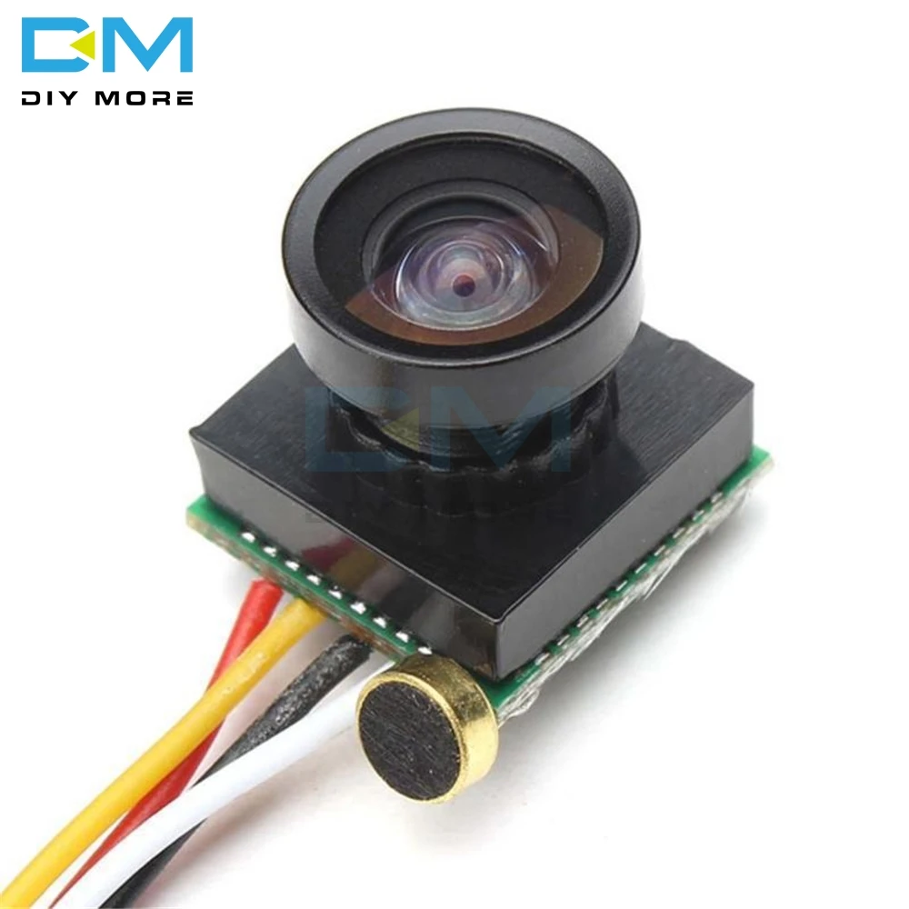 Камера с широкоугольным объективом 1 8 мм 600TVL NTSC 1/4 CMOS датчик
