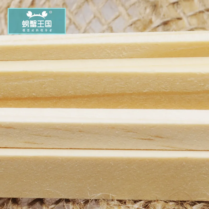 Краб Королевство DIY песок Настольный Материал модели здания деревянные полосы сосны площади пробкового дерева полосы Pinus Sylvestris