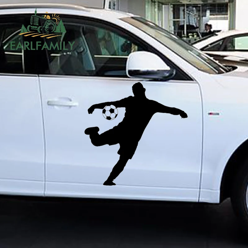 EARLFAMILY 48 см x 2x Fussball Футбол Спорт Дети свободного кроя в Wandtattoo палочка капюшон