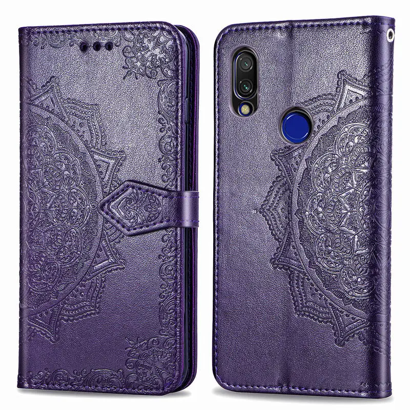 

Case For XiaoMi RedMi 7 Fashion Flip Wallet Card slot Stand Back Cover For RedMi 7 Y3 Luxury Leather Silicone Anti-fall Cover