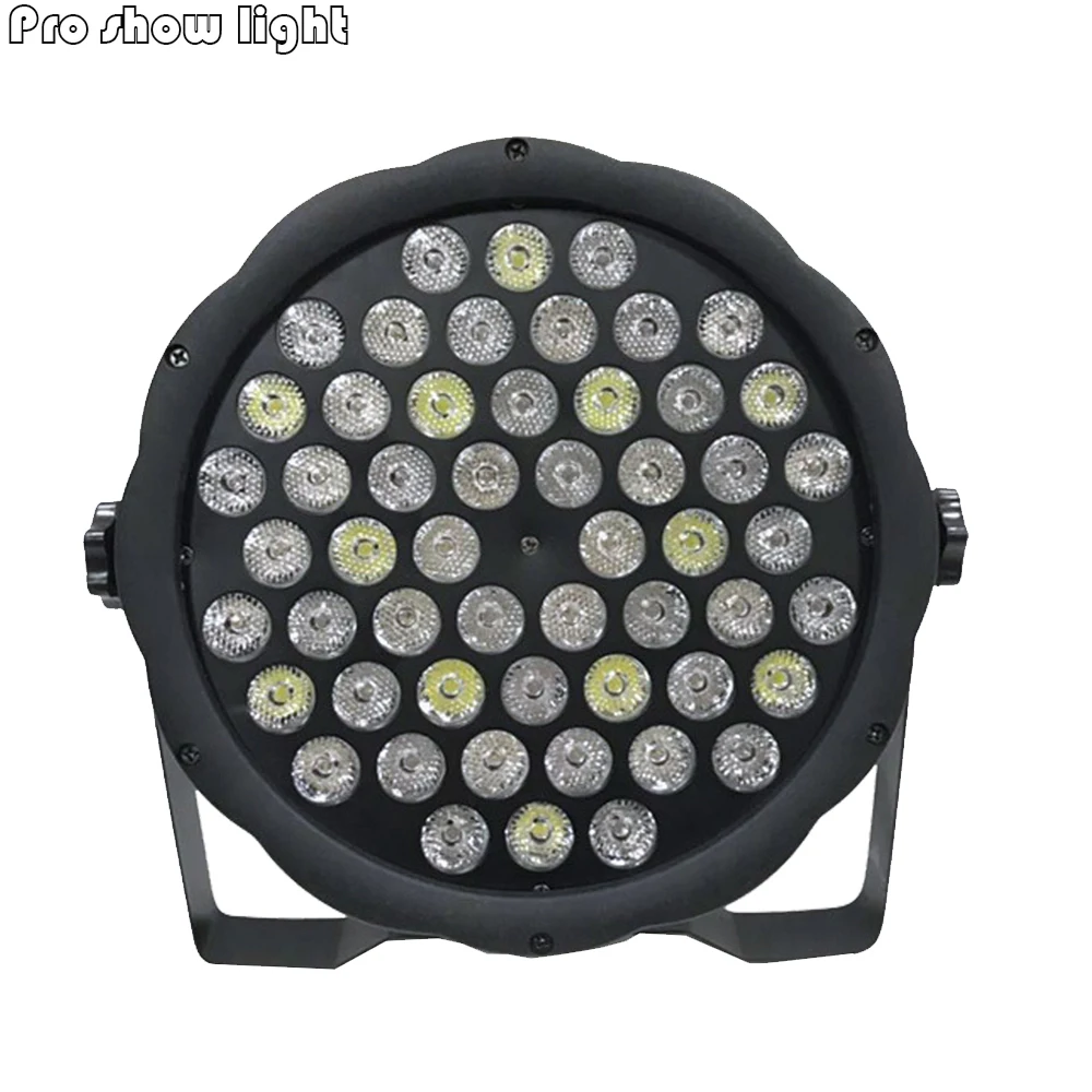 

54x3W LED Par Light RGBW Disco Wash Light Equipment DJ DMX 512 LED Uplights Strobe Stage Lighting Effect Light 12x3W Par LED