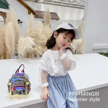 

2020 hot sale girls patchwork t-shirt fashion summer girls top 3-8t F9