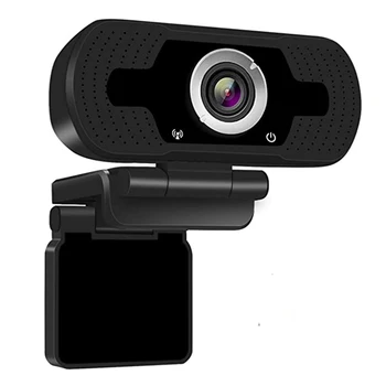 

1080P HD Webcam USB Desktop Laptop Camera Mini Video Calling Computer Camera Built-in Mic Flexible Rotatable Clip