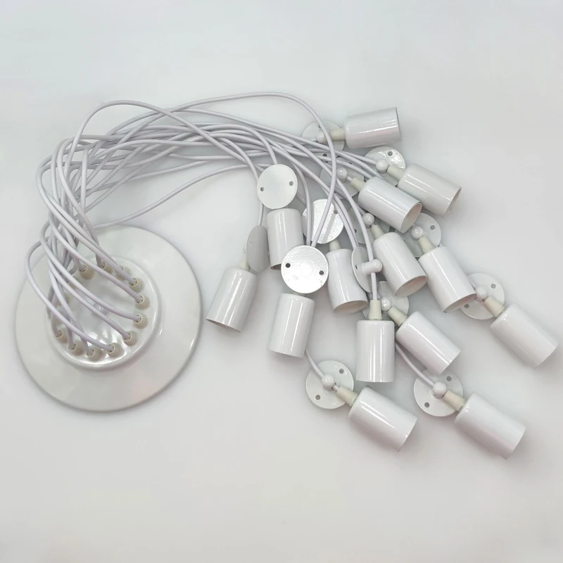 Chandelier E27 Multi-Head Cable 1.5-3.5M DIY Art Ceiling Lamp for Bar Restaurant Loft Cafe led chandelier ceiling chandelier art lighting fixtures