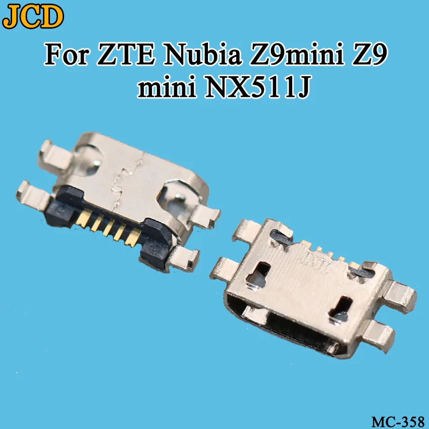 JCD 10 шт./лот для zte Nubia Z9mini Z9 mini NX511J usb порт зарядки разъем док-станция