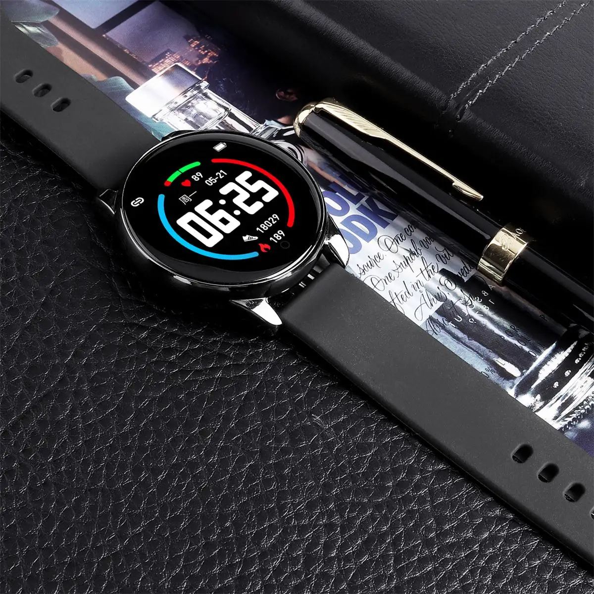 696 Watch4 Bluetooth умный Браслет измерения артериального давления пульса Смарт фитнес-браслет водонепроницаемые умные часы фитнес-трекер