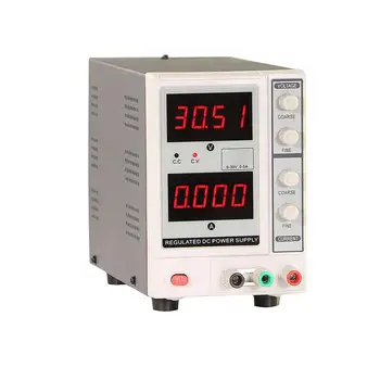 

0-30V 5A 4 Digits Digital Adjustable Regulated Laboratory DC Power Supply Voltage Regulator Copper Core EM1705F