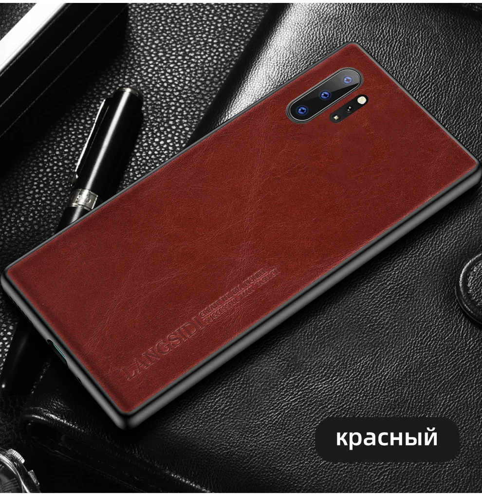 Натуральная масло воск кожаный чехол для телефона для samsung galaxy Note 10 8 9 Примечание 10 плюс A50 A70 A80 A30 A8 A8S A9S A20S S10 S7 S8 S9 плюс