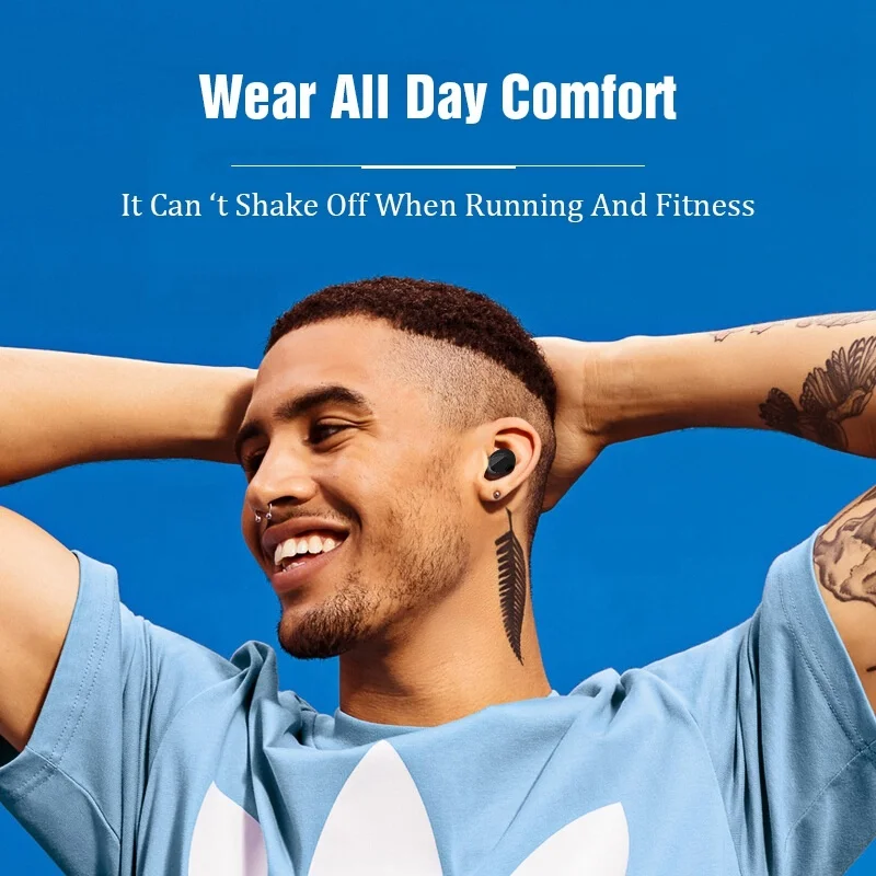 Bluetooth Earphone Wireless Earbuds 5 0 TWS Headsets Dual Earbuds bluetooth earphones wired headphones For iphone Huawei Xiaomi