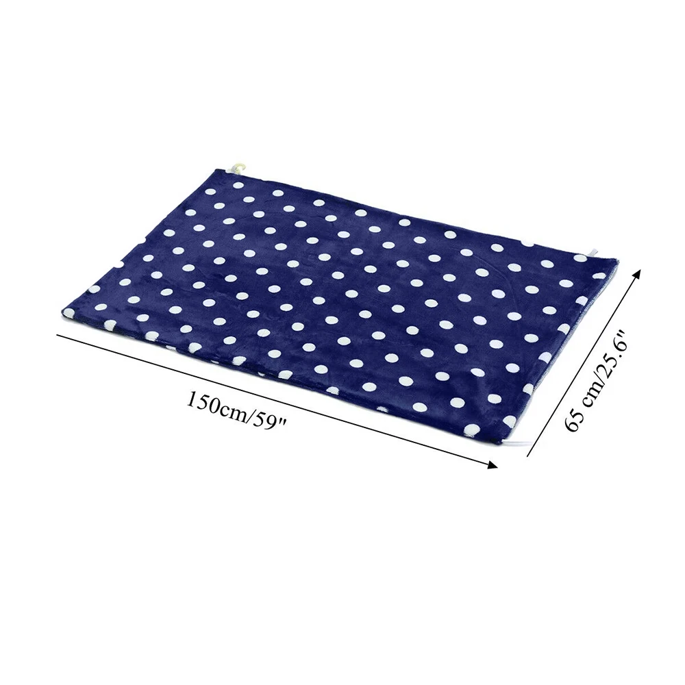 200V Electric Blanket Soft Electric Heating Blanket Carpets Warm Heater Mat Bedroom Household Merchandises 50*80cm