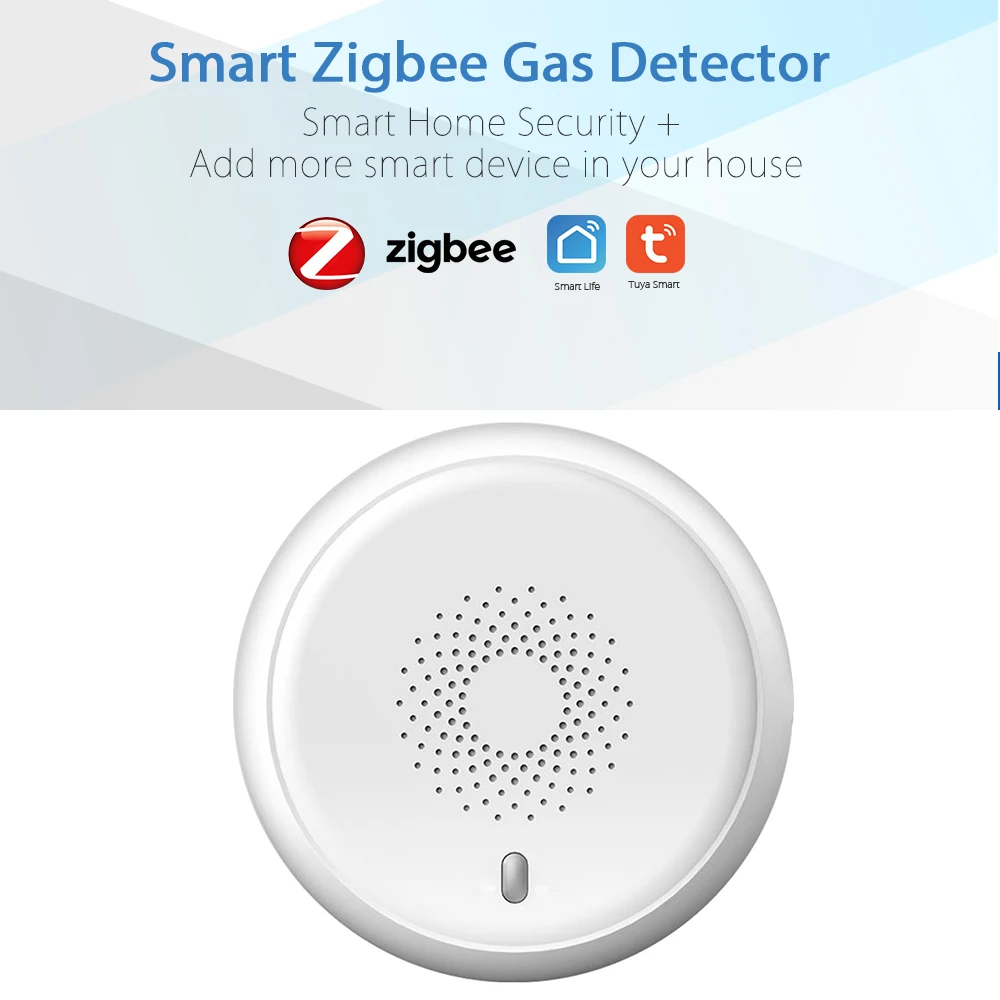 Zigbee Gas Detector Household Combustible Gas Natural Ch4 Leak Detector