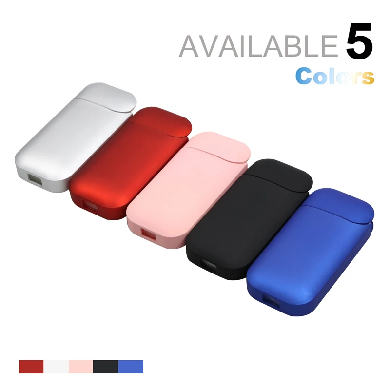 Модный черный цветной чехол для ПК для IQOS 2,4 Plus II III электронная сигарета для IQOS полный защитный чехол