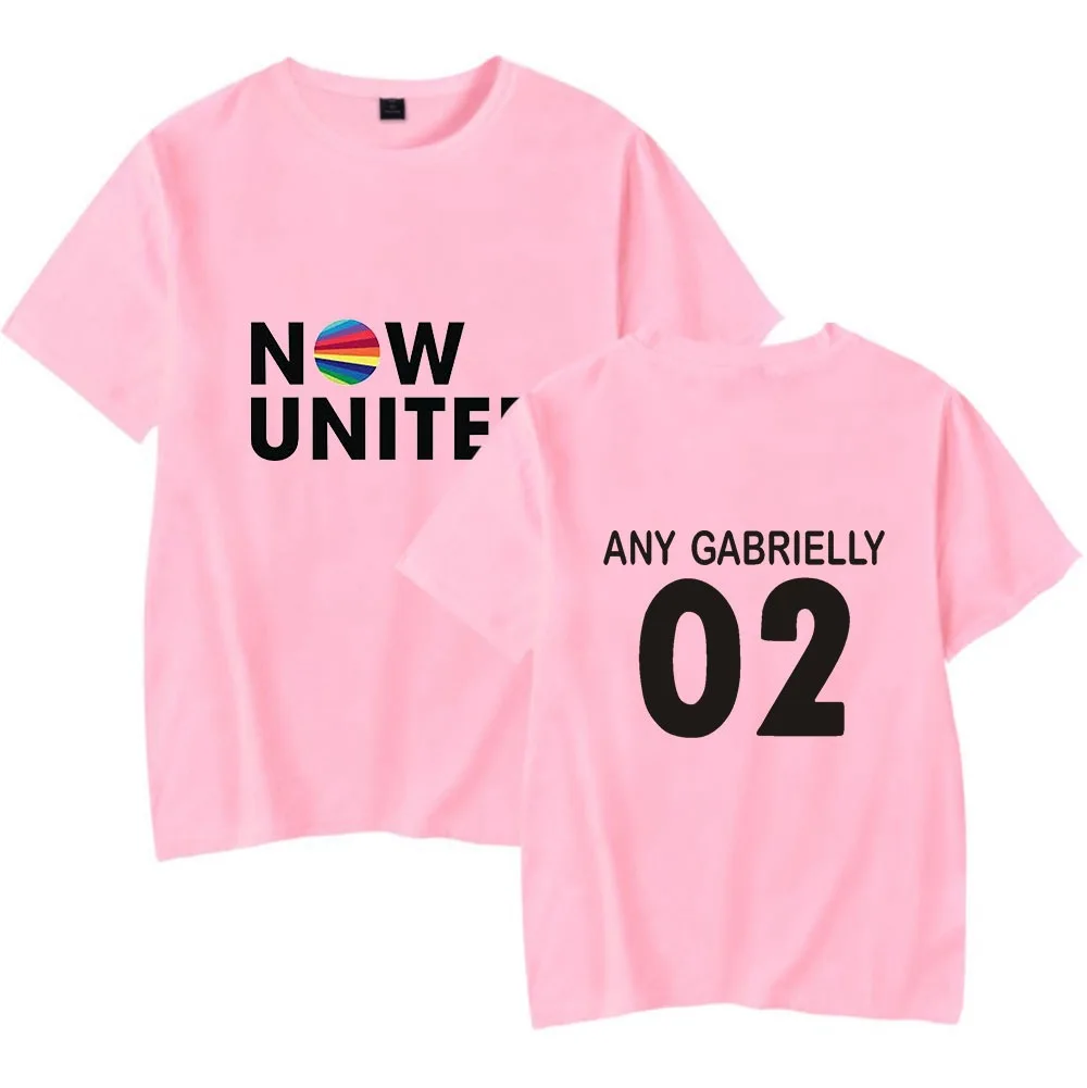 

Streetwear Hip Hop Now United Any Gabrielly 02 T Shirt Harajuku Casual Short Sleeves Men Women T-shirt Hipster Cool Graphic Tees