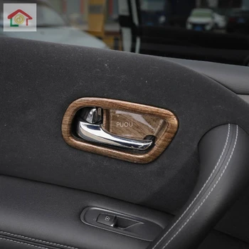 

For Nissan Patrol Armada QX56 QX80 2017 20182019 2020 Car Interior Door Handle Bowl Cover ABS Trim Strip Decoration