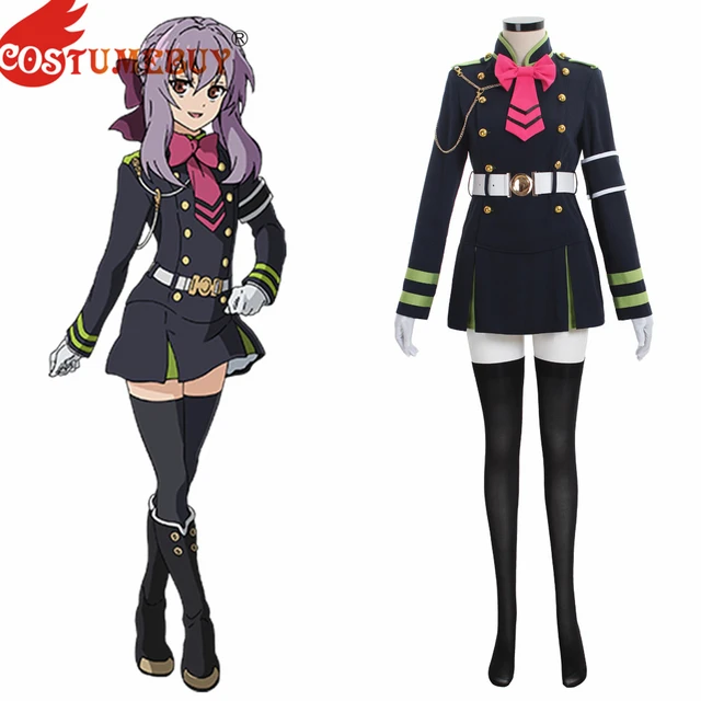 Anime Seraph Of The End Owari no Seraph Guren Ichinose Cosplay Costume  Military Cosplay Uniform Outfit Wigs For Adult Halloween - AliExpress