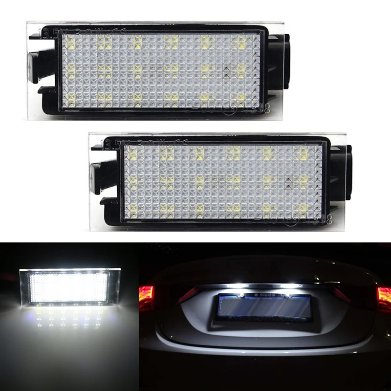 Luz De Matrícula Para Renault Twingo Clio Megane Lagane | Meses Sin Interés - Foto 8