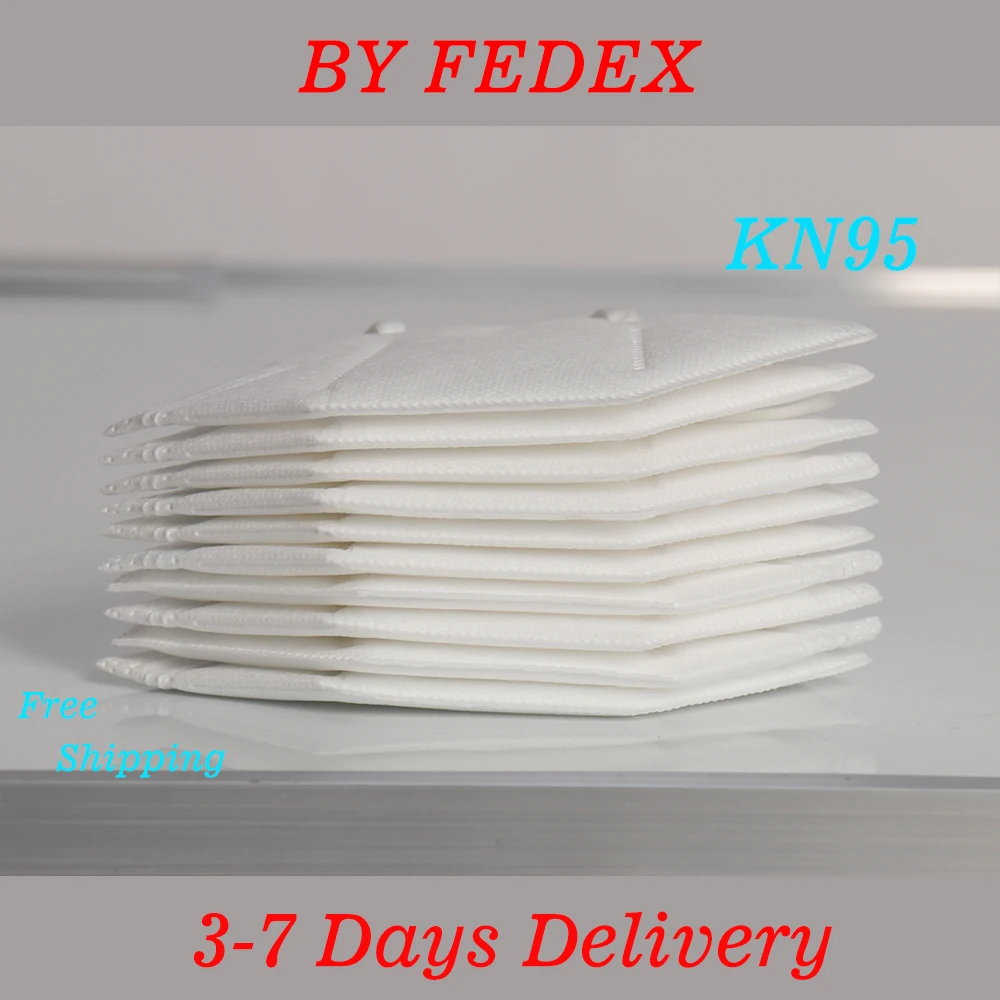 

Soft breathable Kn95 Mask 3-7 Days Delivery In Stock Meltblown Nonwoven Kn95 Dustproof Safety KN95 Face Mouth Masks