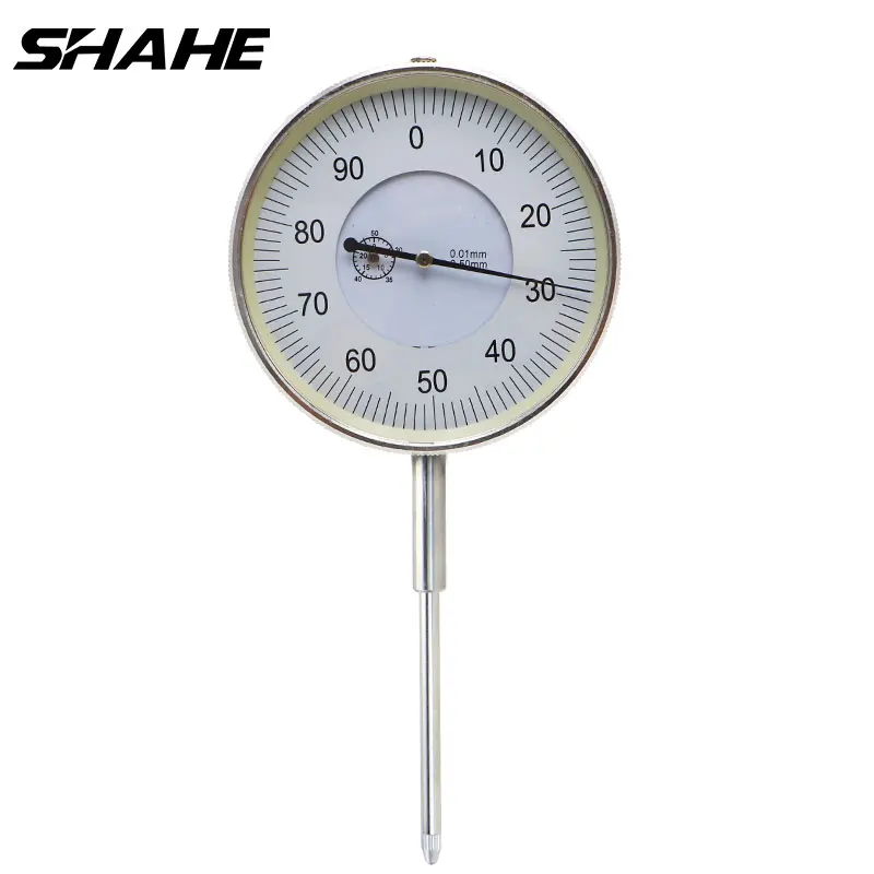 

Shahe 0-50mm 0.01 mm Dial indicator Gauge Metric Dial Indicator with back lug 0-50 mm indicator dial