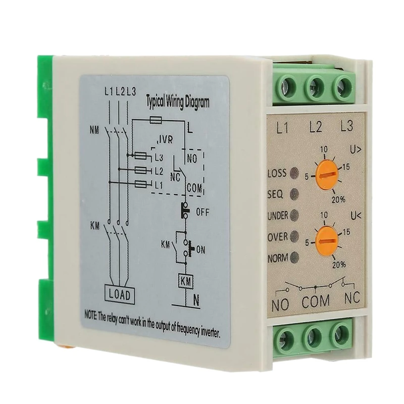 

Circuit Protection Voltage Monitoring Relay Failure Phase Sequence Protector