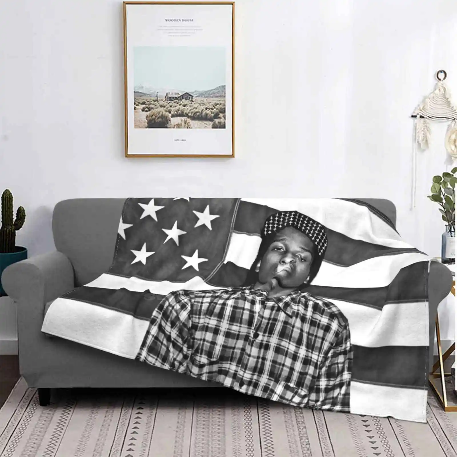 Bandiera Aria Condizionata Coperta Moda Morbida Coperta Frank Tyler Voto Wang Futuro Cherry Bomb Strano Lupo Oceano Album Fiore Ragazzo