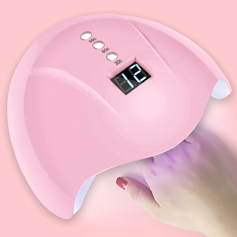 30/60/90s Timer Quick-drying 36W Smart UV LED Lamp Machine For Manicure Gel Nail Dryer Drying Nail With Sensing Display