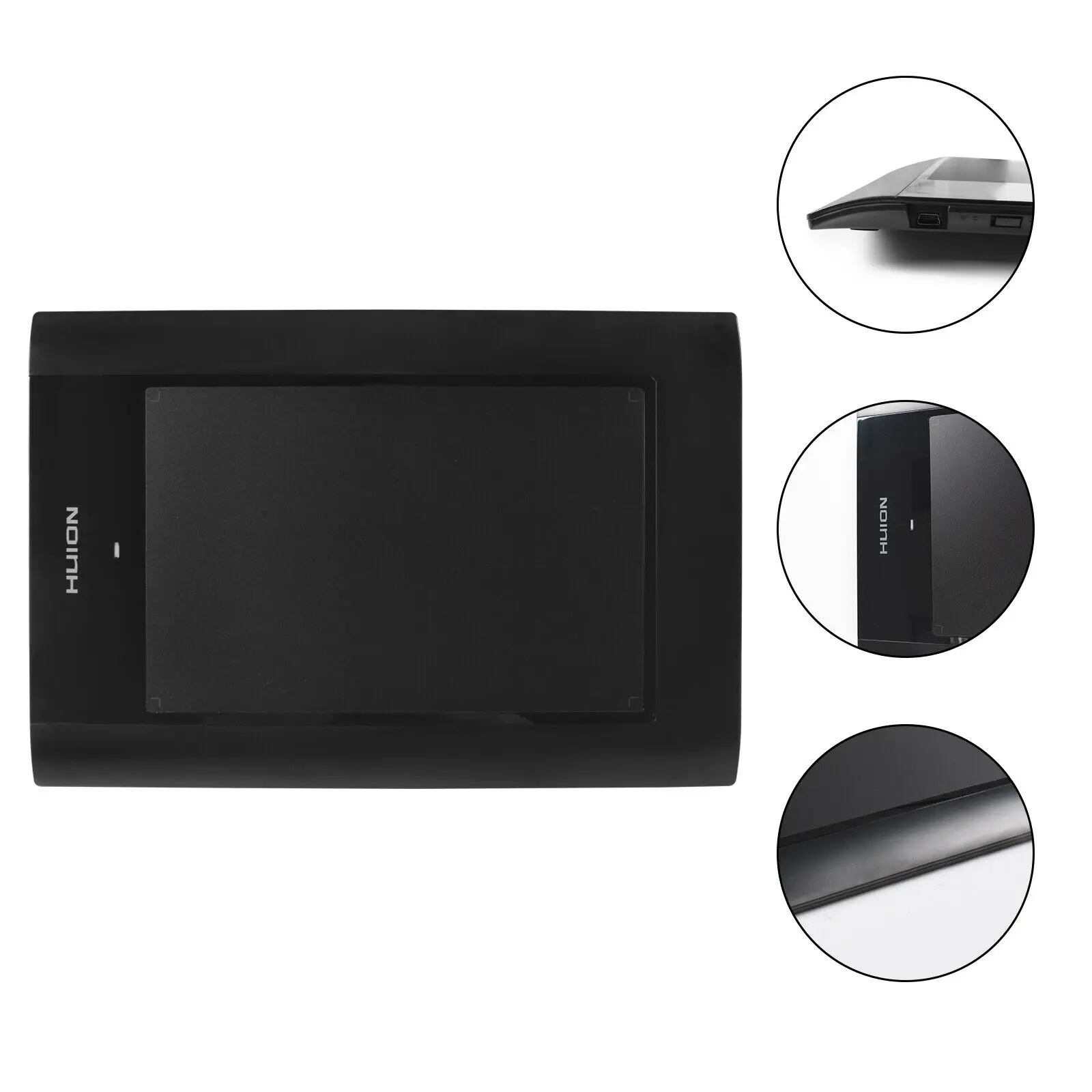Huion W58, беспроводной графический планшет для рисования, 2048 уровней, ручка для перезарядки, 5 дюймов, портативные цифровые планшеты с сумкой для переноски, перчатки, подарки