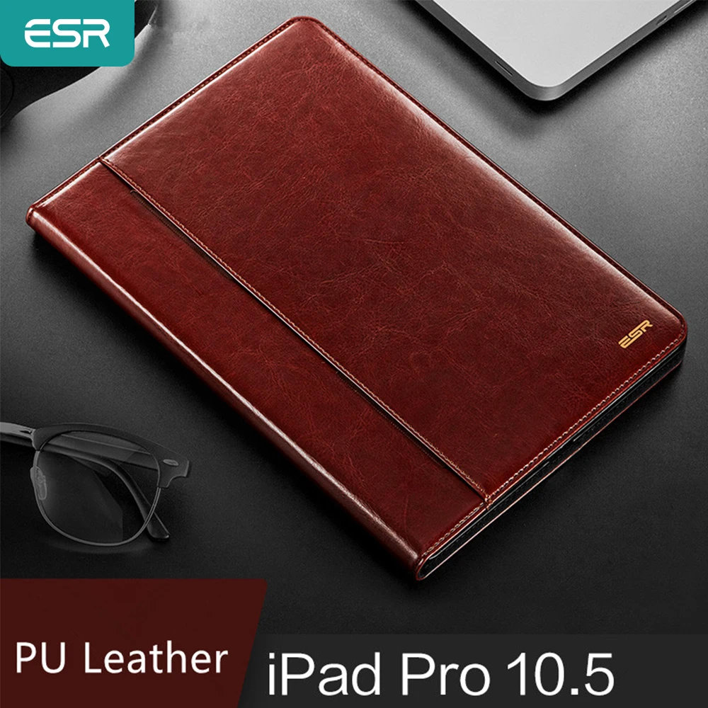 ESR чехол для iPad Pro 10 5/11 премиум класса из искусственной кожи роскошные бизнес