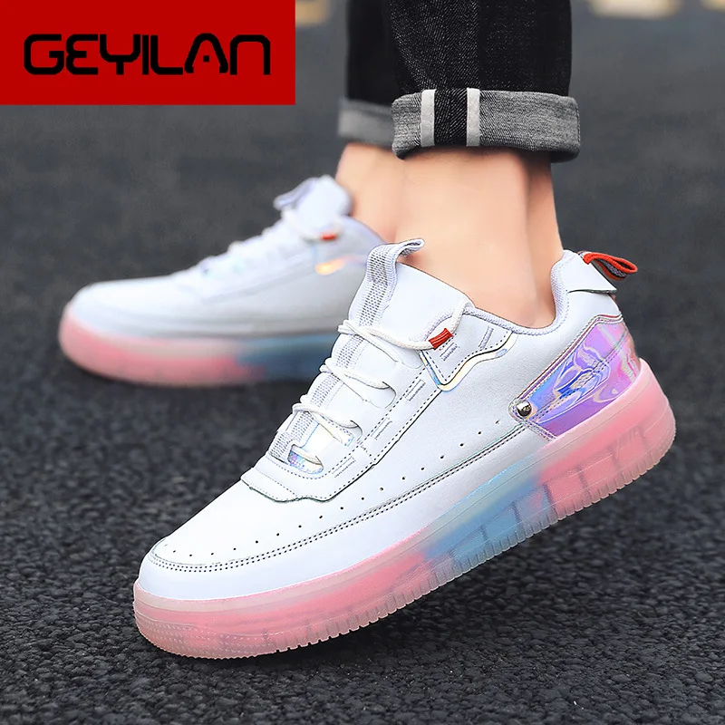 

Colorful Ins Sneakers Women Shoes Thick Sole Soft Casual Shoes Women White Sneakers Women Flats Female Shoes Plus Size 42 A1723