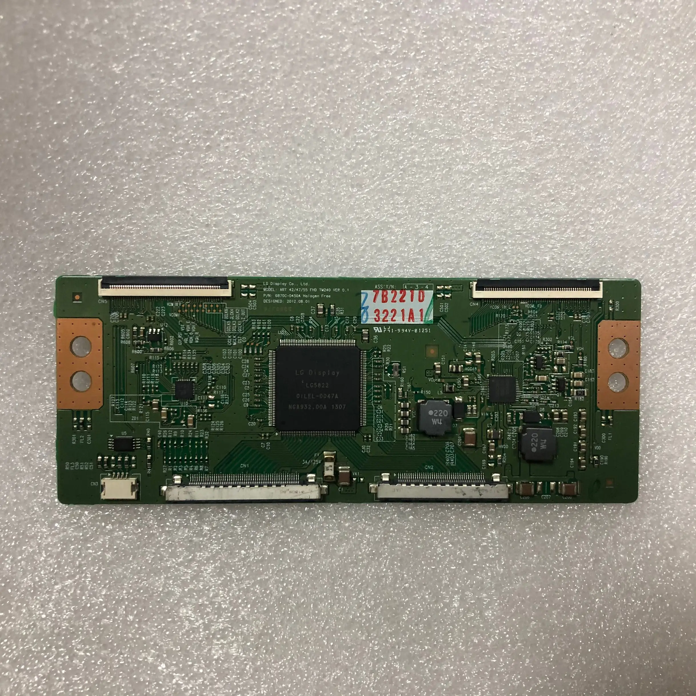 Оригинал 6870C-0450A t-con ART 42/47/55 TM240 VER0.1 6870C0450A | Обустройство дома
