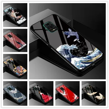

For Xiaomi Redmi Note 9 Pro Case Tempered Glass Hard Back Cover For Xiaomi Redmi Note 9s Case Note9s 9 s / Redmi Note 9 Pro Max