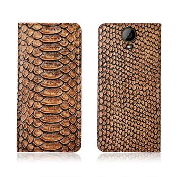 

Python pattern natural genuine leather flip cover card slot holder for HTC One E9 Plus case for HTC One M9 Plus phone case funda