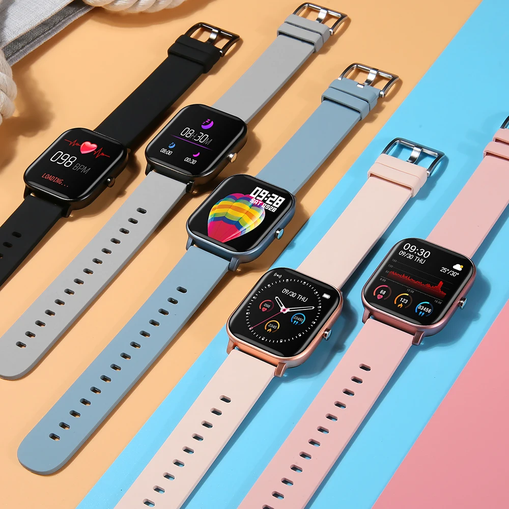 Горячая P8 IP67 1 4 дюймов полный сенсорный Smartwatch для Для мужчин измеритель