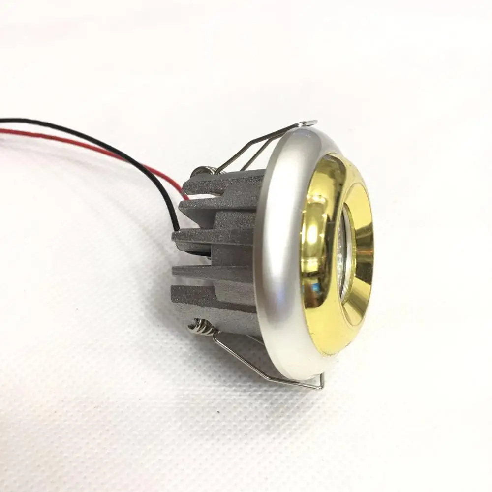 10 единиц 3 W светодиодный мини Einbauleuchte круглым verstellbarer черно-белую пятно Deckenlampe 220 V светодиодный-Schrankleuchte