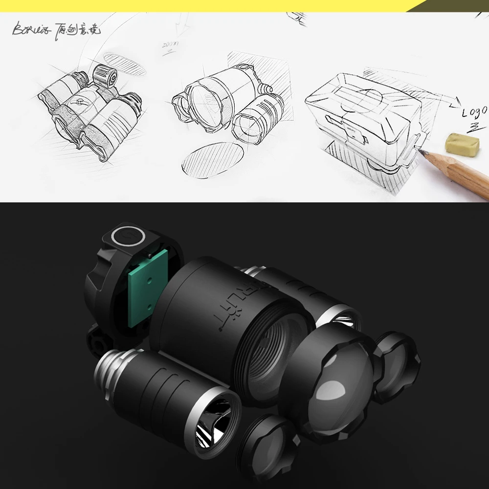 BORUiT B22 XM-L2+ XPE синий светильник светодиодный налобный фонарь 4-Режим масштабирования головной светильник Перезаряжаемые Мощность банк Головной фонарь для охоты 18650 флэш-светильник