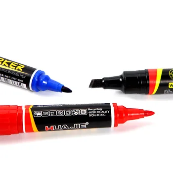 

Huajie Wr4012 Oily Big Two Sides Marking Pen Pen Freight for 10/Box