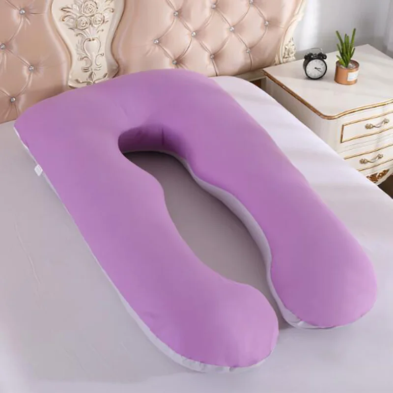 YYF004V-80X140cm Подушка для беременных, подушка для поддержки спины, подушка для сна, мультипликационная Подушка для кормления, однотонная, многофункциональная, 80*140 см, YYF004 - Цвет: YYF004V-80X140cm