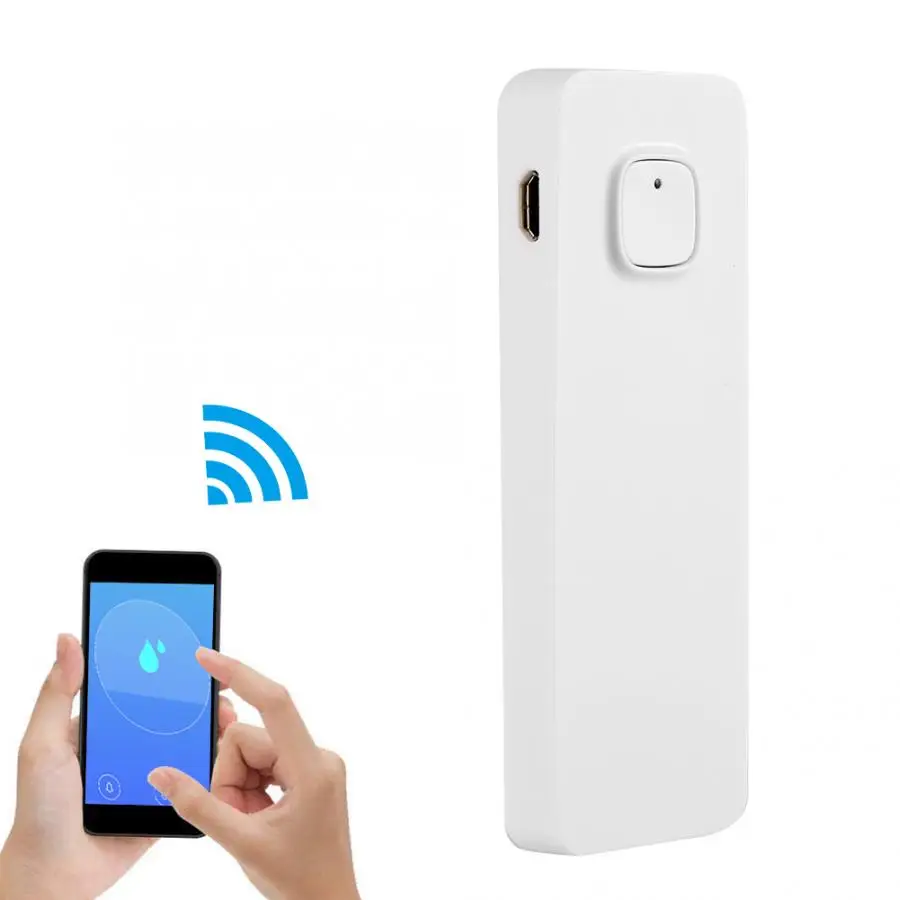Умный Wifi датчик утечки воды детектор датчик usb зарядка для Google Assistant/Tuya
