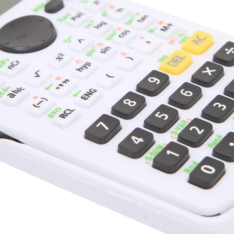 Student 240 Functions 2 Line Display 12 Digital Electronic Scientific Calculator AXYF 4