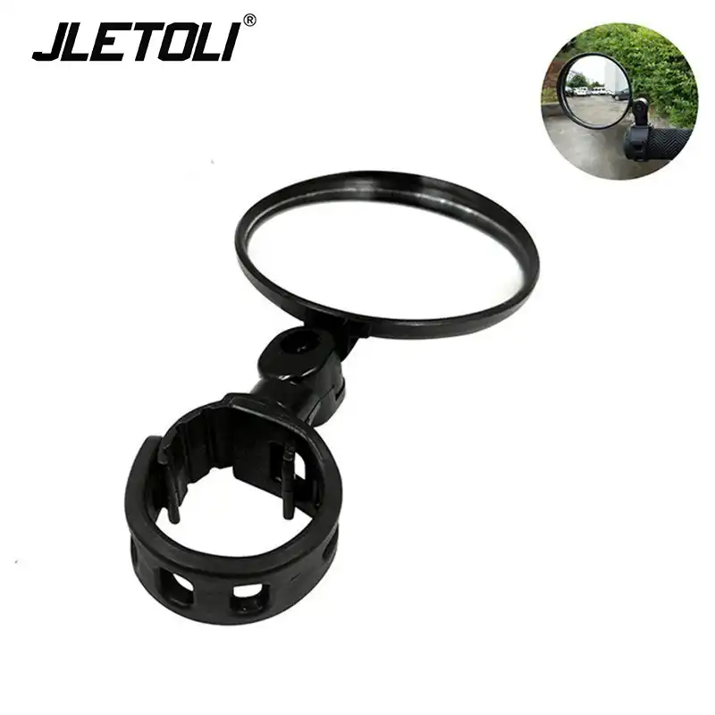 JLETOLI 360 градусов регулируемый велосипед зеркало заднего вида для велосипеда MTB руль сзади круглый выпуклое зеркало велосипедные аксессуары