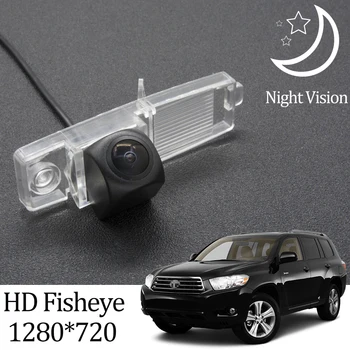 

Owtosin HD 1280*720 Fisheye Rear View Camera For TOYOTA Highlander 2003 2004 2005 2006 2007 2008 2009 2010 2011 2012 Car Monitor