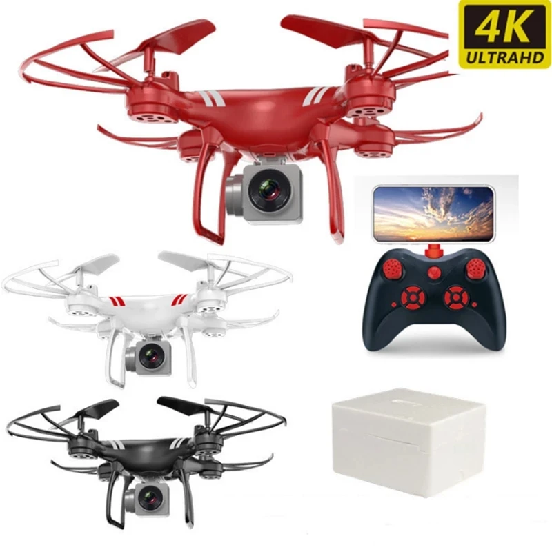 Новинка 2021 Квадрокоптер KY101 с двойной камерой 4k HD для аэрофотосъемки