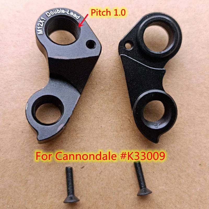 1 Pz Cnc Bicicletta Mech Dropout Per Cannondale K33049 Caad13 S6 Evo Disc Topstone Systemsix M12X1 Doppio Piombo Mtb Deragliatore Gancio