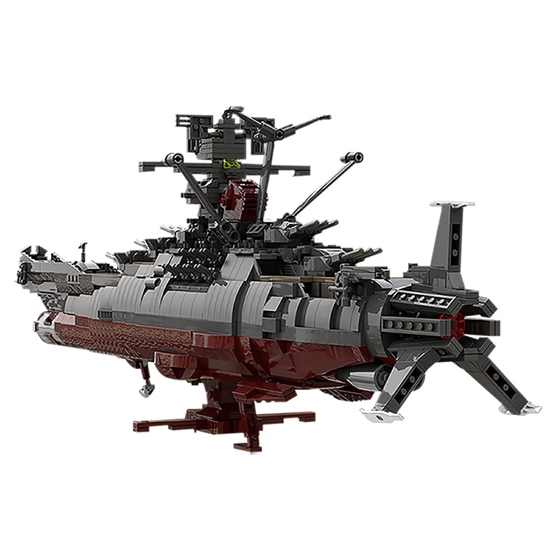 Star Space Series Space Warship Ship Yamato Famous High-tech Building Blocks Toy Space Ship Kids Gift Bricks Set Star Space Series Space Warship Ship Yamato Famous High-tech Building Blocks Toy Space Ship Kids Gift Bricks Set