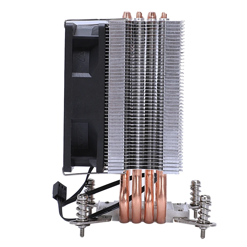 Lanshuo Pure Copper 4 Heat Pipe Thermal Processor Cooler For Lga /1150 / 1151/1155/1156/1366 Intel Multi-Platform Cpu Radi