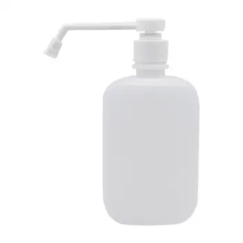 

500mL Hand Sanitizer Bottle Empty Square Bottle Soap Bottle Refillable Hand Soap Dispenser for Bathroom Kitchen Office #4O