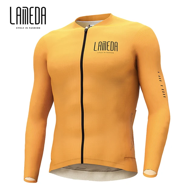 LAMEDA road bike cycling jersey professional long-sleeved bicycle shirt mountain bike clothes mtb clothing 3